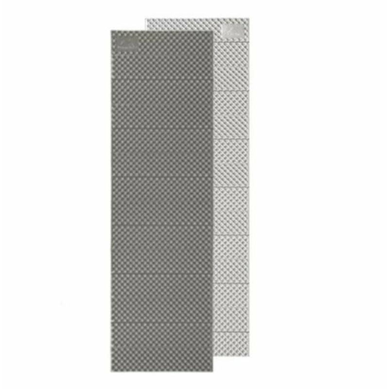 Килимок складаний IXPE Naturehike NH19QD008, алюмінієва плівка, 185x56х1, 8 см, сірий