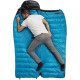Спальник з натуральним пухом Naturehike CW700 CNK2450WS048, p-р M, чорно-блакитний