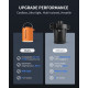 Насос-ліхтар кемпінговий Flextail Tiny Pump Х, помаранчевий