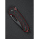 Ніж складаний Sencut Squiggy Burgundy/Black S24082A-3