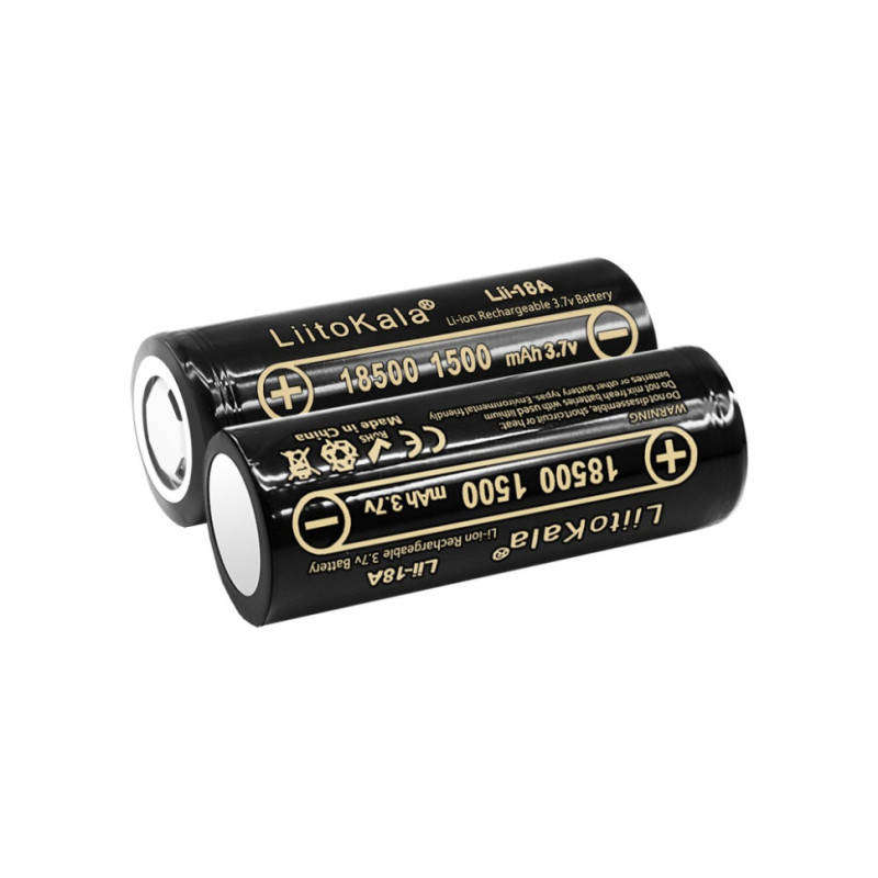 Акумулятор LiitoKala Lii-18A 18500 1500mah battery