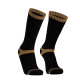 Носки водонепроницаемые Dexshell Hytherm Pro Socks, размер S (36-38), черные с коричневой полосой