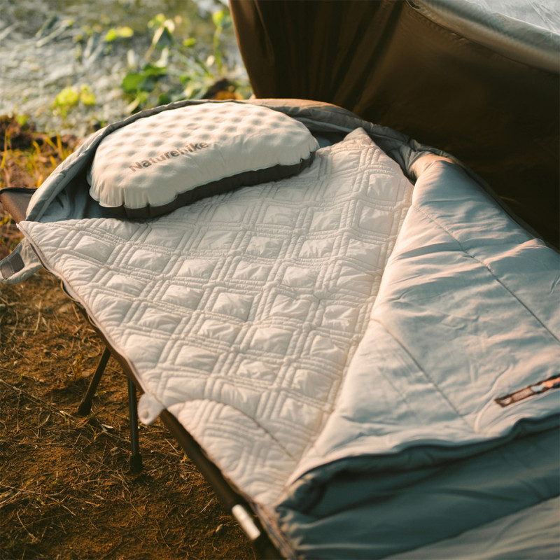 Ковдра з підігрівом Naturehike CNK2450PJ015, 70х150 см, бежева