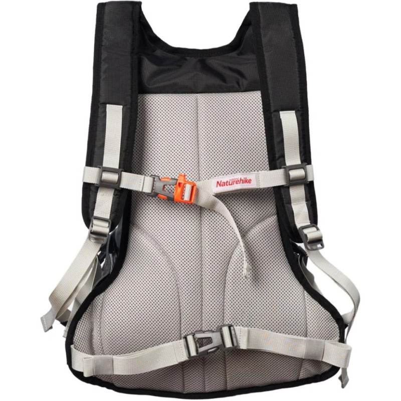 Велорюкзак с чехлом для шлема Naturehike 15 л sky blue NH15C001-B, голубой