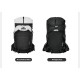 Рюкзак туристичний Naturehike CNK2450XB016, 40 л, чорний, L