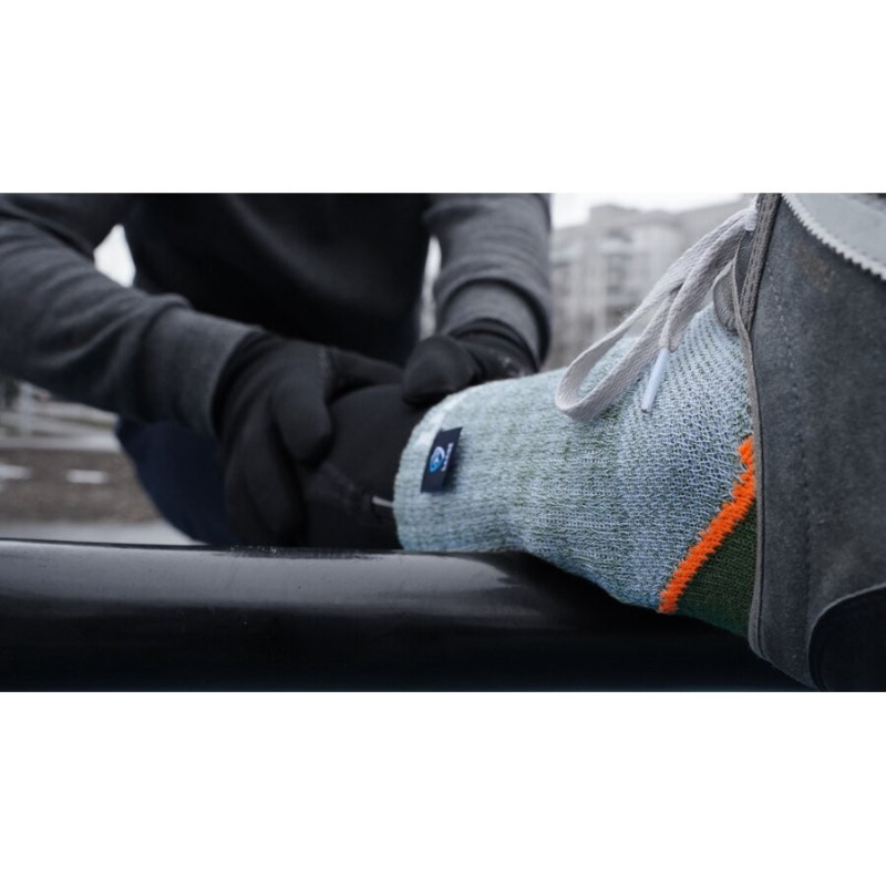 Носки водонепроницаемые Dexshell Terrian Walking Ankle, pp М, зеленые
