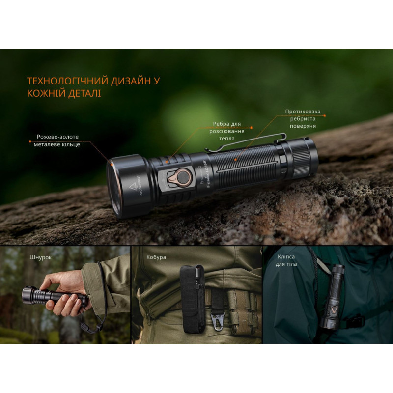 Ліхтар ручний Fenix LD36RFC вогняний камуфляж
