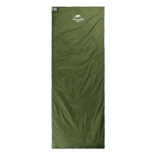 Спальник сверхлегкий Naturehike LW180 NH21MSD04 правый, (15°C), pp M, темно-зеленый
