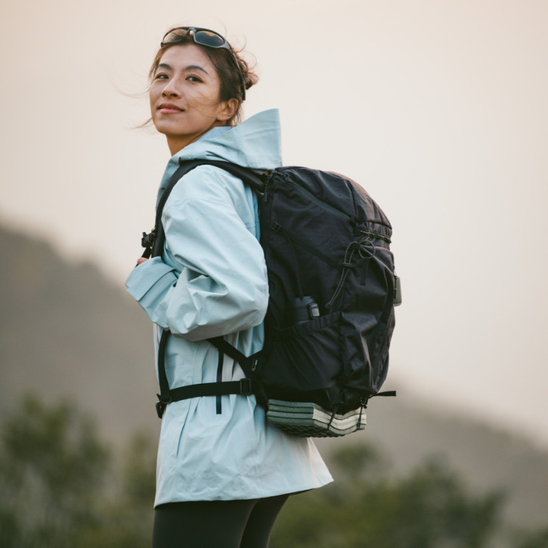 Рюкзак туристичний Naturehike CNK2300BB017, 25 л, чорний