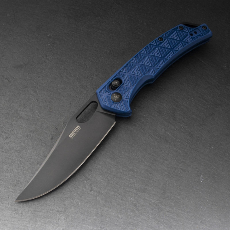 Ніж складаний SRM Retriever 9201-PL, синій