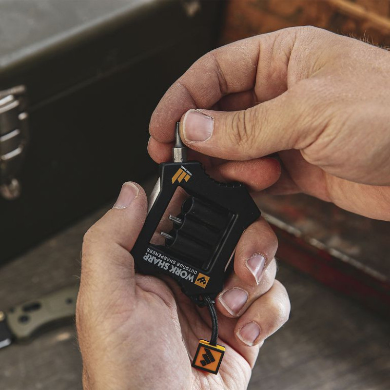 Акційний набір Work Sharp Точилка механічна The Precision Adjust Knife Sharpener WSBCHPAJ-I + Точилка механічна Micro WSEDCMCR