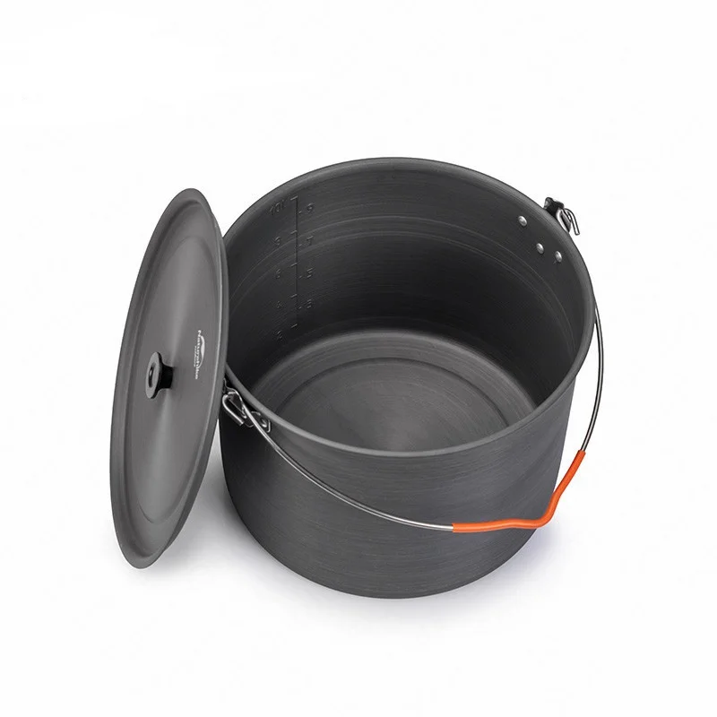 Котел Naturehike Camping 6 л NH20CJ009 grey