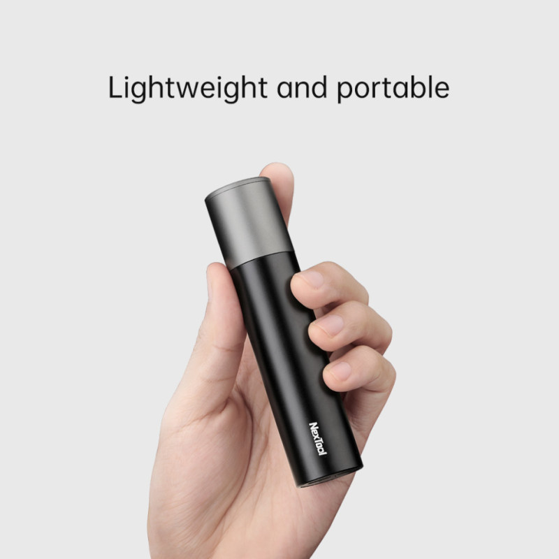 Кишеньковий ручний акумуляторний ліхтар Nextool Zoom Flashlight, 150 лм, алюмінієвий корпус