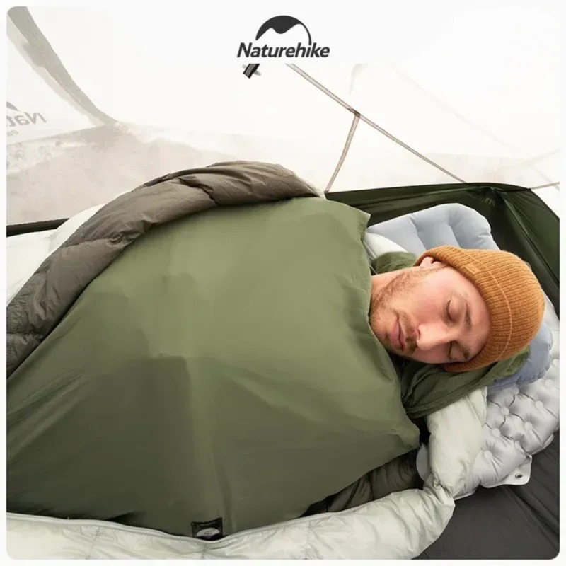 Подкладка для спального мешка Naturehike CNH22SD016, нейлон, зеленая