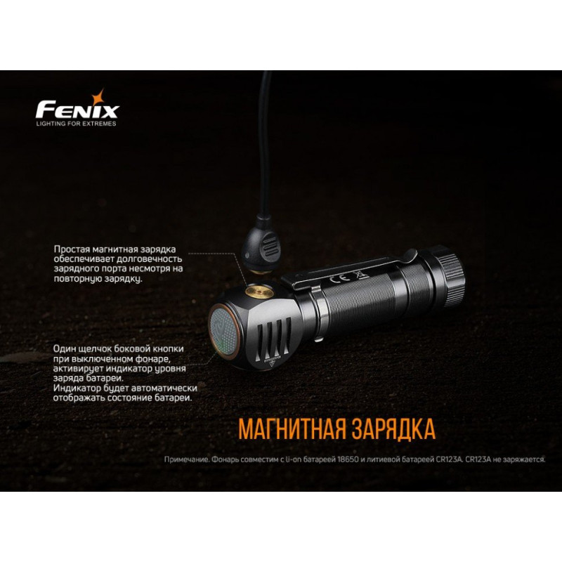 Ліхтар налобний Fenix HM61R + Складний ніж Ruike S22 Зелений