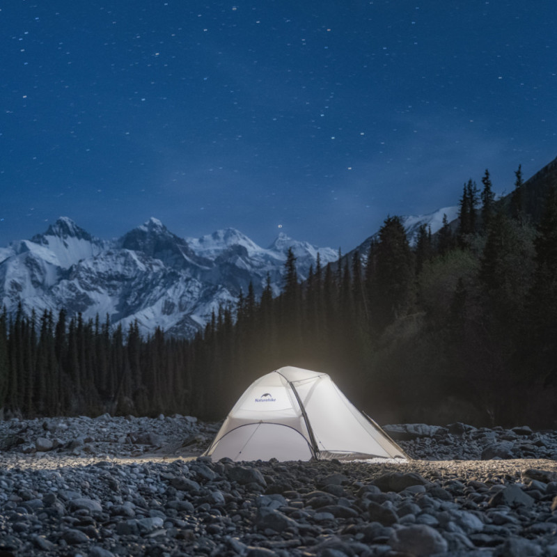 Намет двомісний ультралегкий Naturehike Star River UL CNK2450WS022, сірий