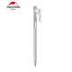 Колок сталевий Naturehike NH19PJ014, 35 см, сірий