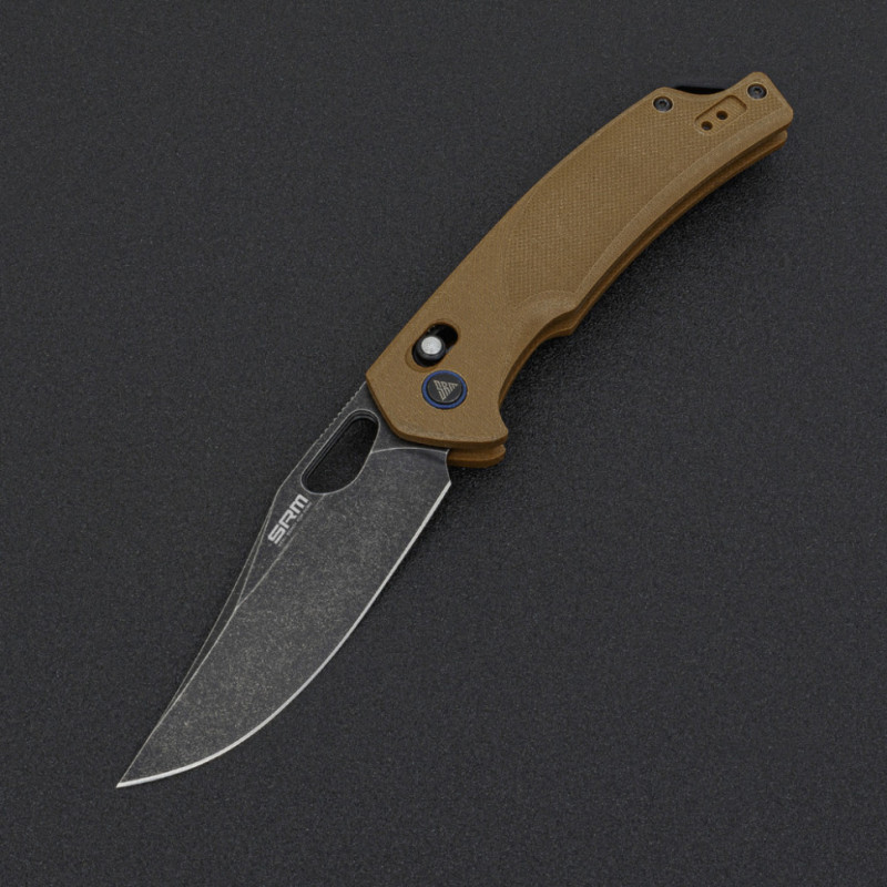 Ніж складаний SRM Retriever 9201-GW, коричневий