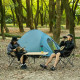 Крісло складане Naturehike NH20JJ022 600D Oxford Cotton/сталь, бежевий