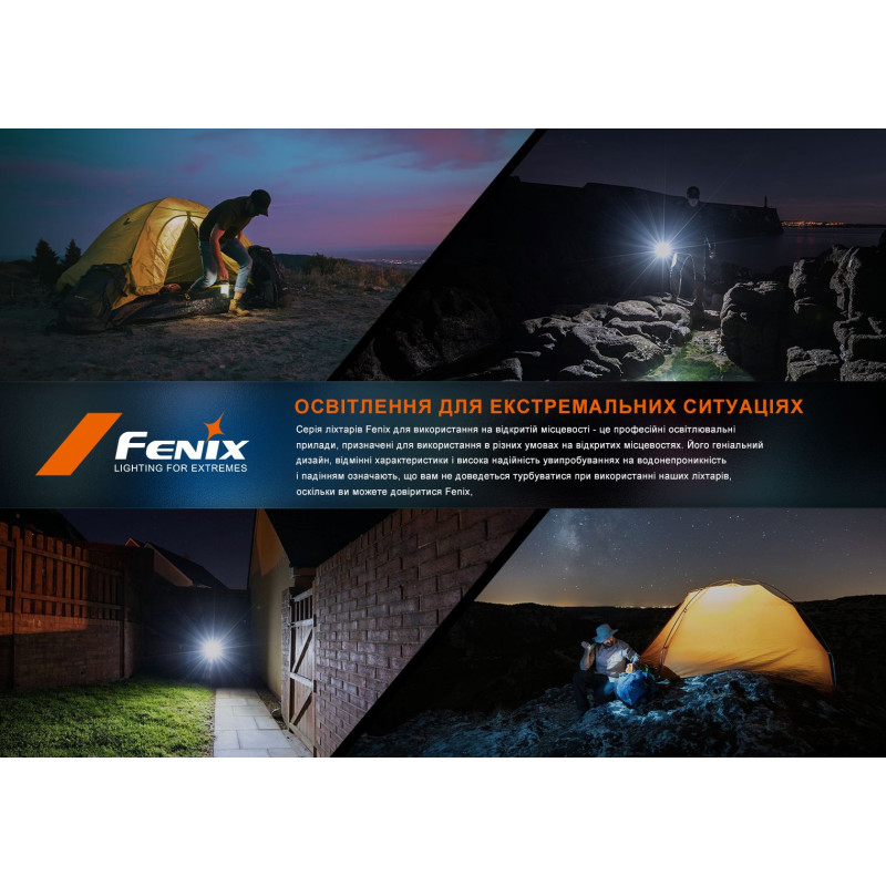 Ліхтар кемпінговий Fenix CL26R Pro, сірий камуфляж