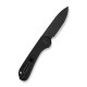 Ніж складаний Civivi Elementum Slip Joint Black C18062AJ-1