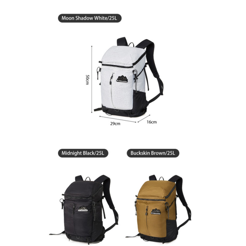 Рюкзак туристичний Naturehike CNK2300BB017, 25 л, чорний