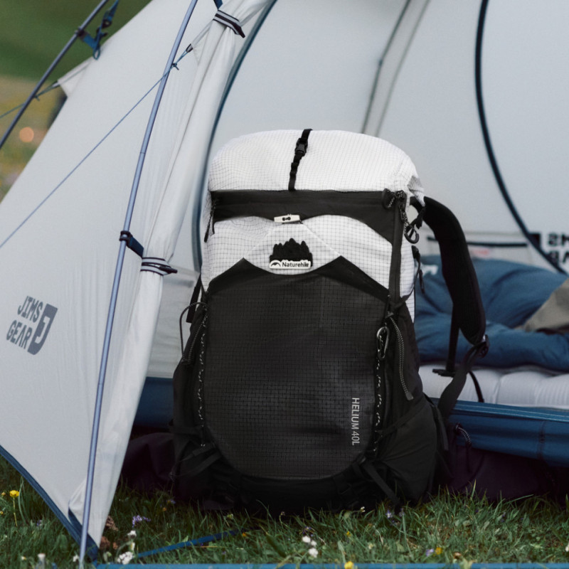 Рюкзак туристичний Naturehike CNK2450XB016, 40 л, білий, L