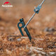Колок сталевий Naturehike CNH22ZP018, 20 см, чорний