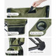 Крісло-шезлонг складане Naturehike CNK2550JJ023 Nightfall T05, сталь, хакі