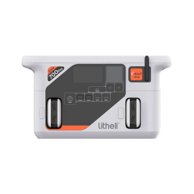 Портативна зарядна станція Litheli 800 Вт, 724 Вт·год, LiFePO4 + 2 Power Bank