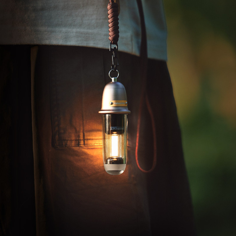 Ліхтар кемпінговий Naturehike CNK2350ZM010, 118х39мм, чорний