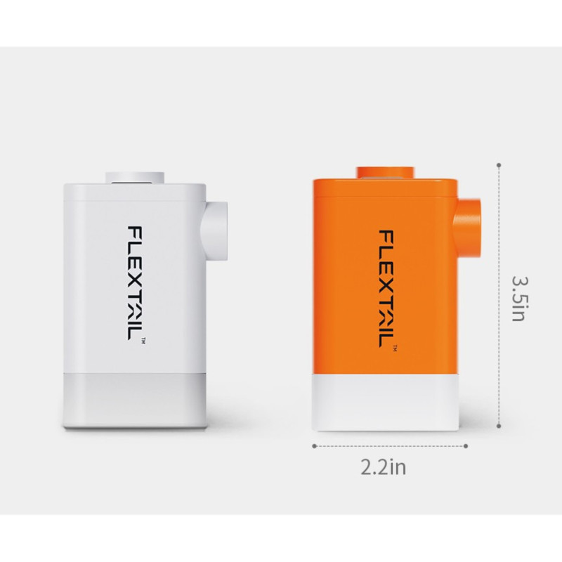 Насос-ліхтар-powerbank кемпінговий Flextail Max Pump 2 Plus, білий
