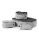 Косметичка Naturehike CNK2350XB010, 20х10х10 см, сірий