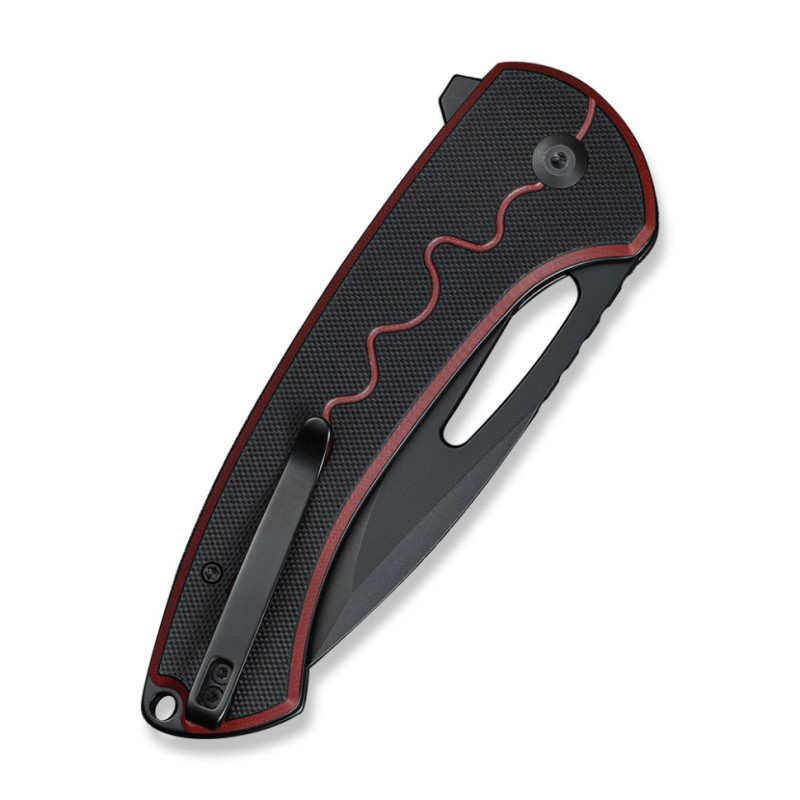Ніж складаний Sencut Squiggy Burgundy/Black S24082A-3