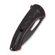 Ніж складаний Sencut Squiggy Burgundy/Black S24082A-3