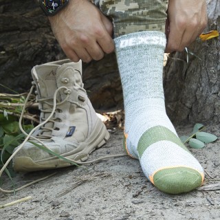Шкарпетки водонепроникні Dexshell Terrian Walking Ankle, p-p S, зелені