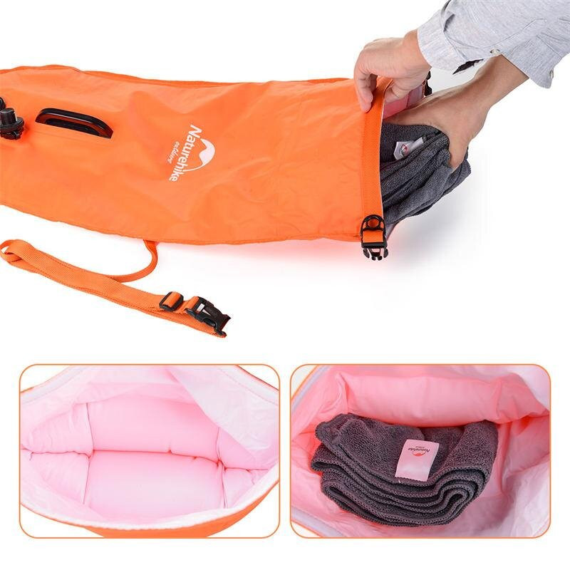 Буй-гермомешок Naturehike NH17S001-G, 18 л, оранжевый