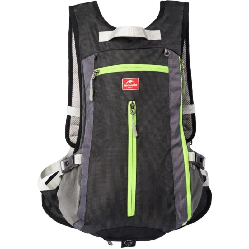Велорюкзак із чохлом для шолома Naturehike 15 л sky blue NH15C001-B, блакитний
