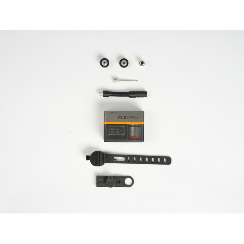 Велосипедний міні насос-задня фара Flextail Tiny Tire Pump ACS, чорний