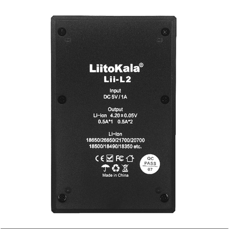 Універсальний зарядний пристрій LiitoKala Lii-L2 на 2 канали