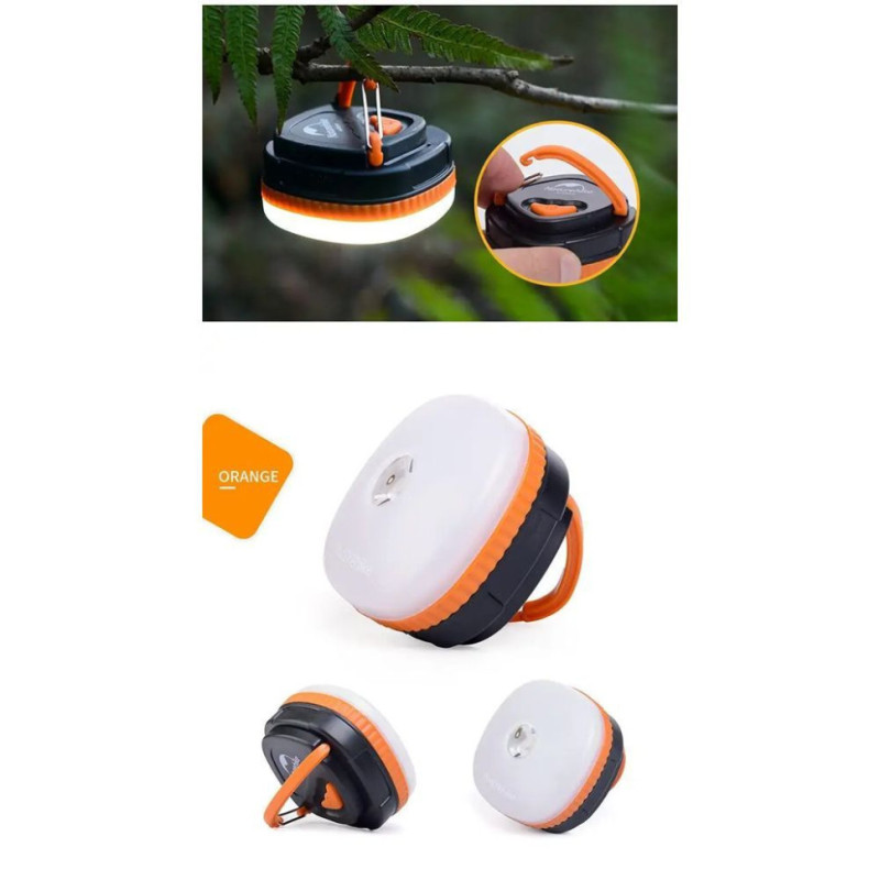 Фонарь кемпинговый на аккумуляторах Naturehike NH16D300-D, желтый