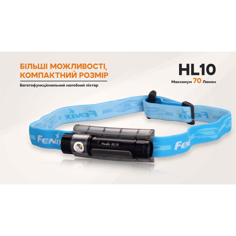 Фонарь налобный Fenix HL10 gold