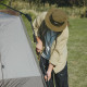 Намет чотиримісний Naturehike Cape Series 5.2 CNK2450WS037, сіро-коричневий