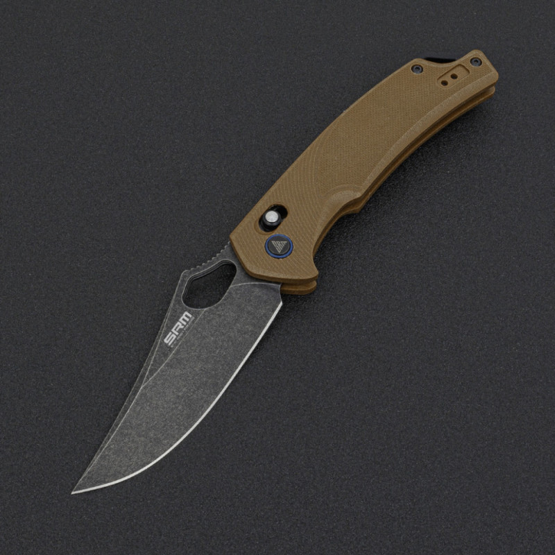 Ніж складаний SRM Retriever 9202-GW, коричневий
