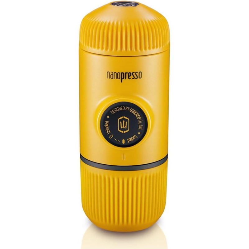 Портативна еспресо-кавоварка Wacaco Nanopresso жовта