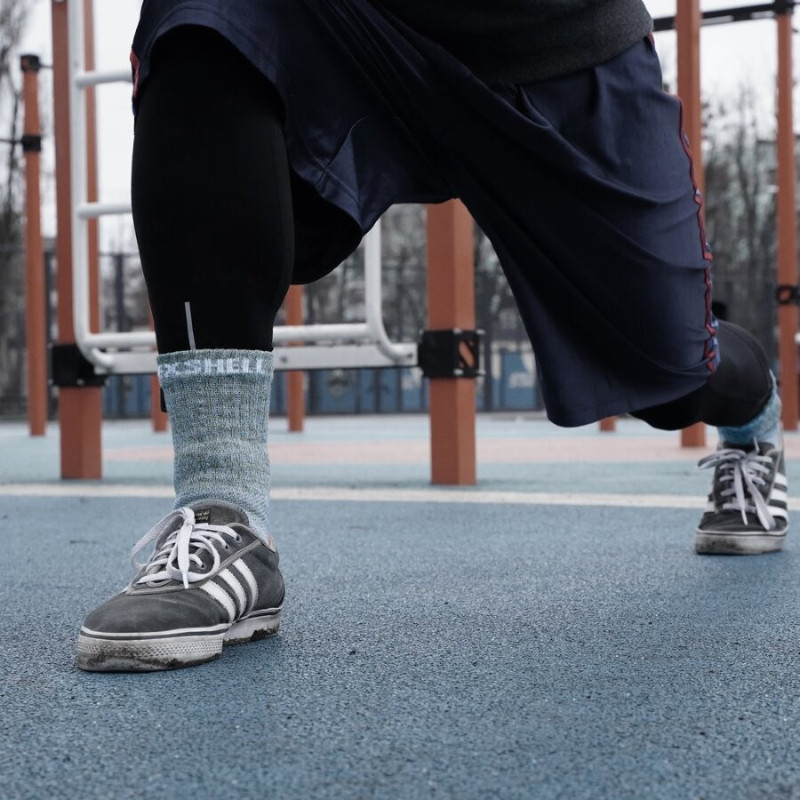 Носки водонепроницаемые Dexshell Terrian Walking Ankle, pp М, зеленые