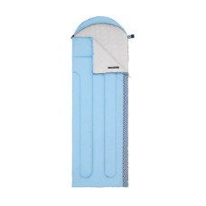 Спальник с капюшоном Naturehike L250 NH21MSD07, (9°C), левый, голубой