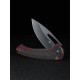Ніж складаний Sencut Squiggy Burgundy/Black S24082A-3