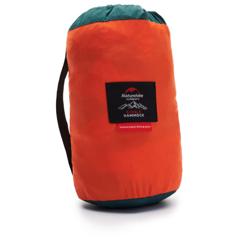 Гамак одномісний Naturehike Single Super light NH17D012-C, 340T polyester, оранжевий