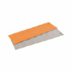 Килимок складаний IXPE Naturehike NH19QD008, алюмінієва плівка, 185x56х1,8 см, помаранчевий